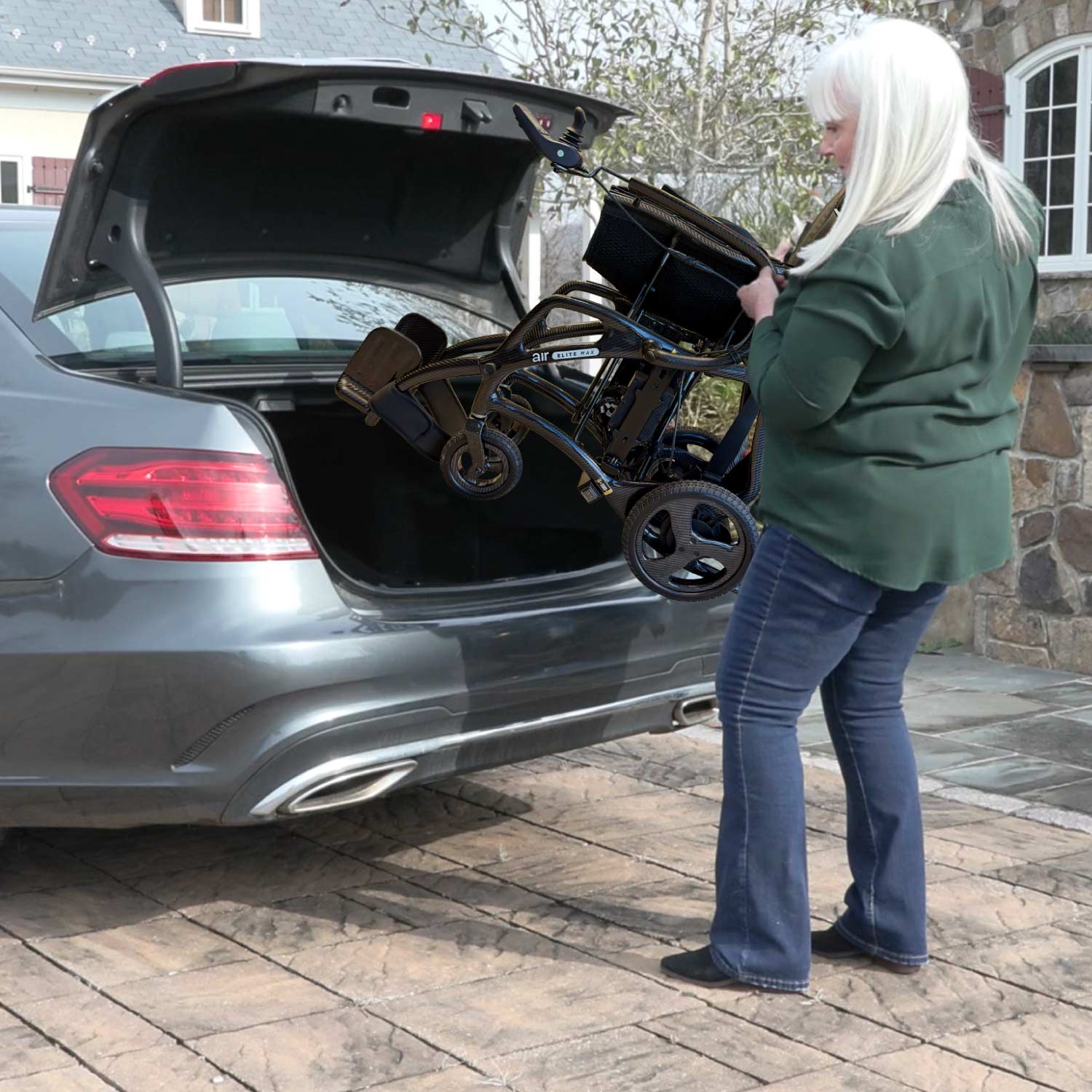 Journey Air Elite Max Ultra-Lightweight Portable Power Chair - Image 4