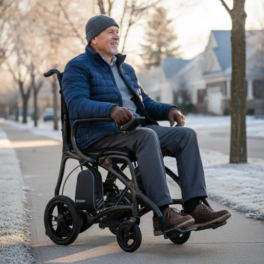 Journey Air Elite Max Ultra-Lightweight Portable Power Chair - Image 7