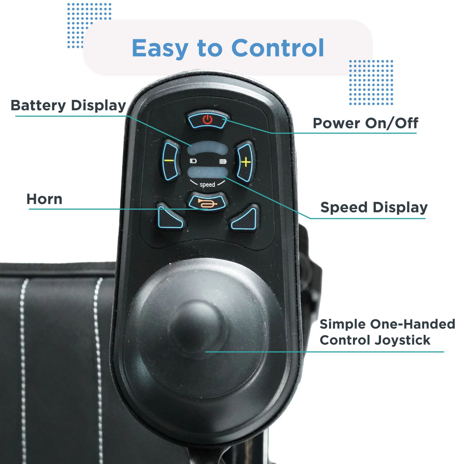 Journey Air 2026 Portable Folding Electric Power Chair - Image 6
