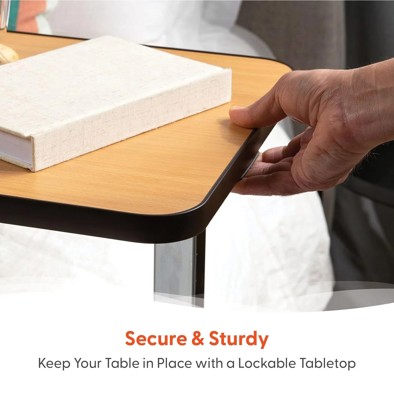 Journey™ Overbed Table – Adjustable & Portable Design - Image 5