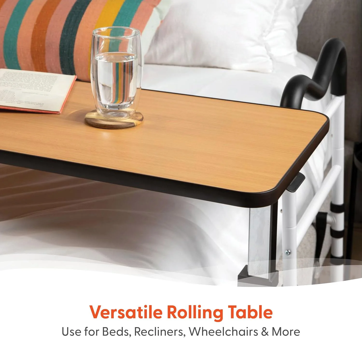 Journey™ Overbed Table – Adjustable & Portable Design - Image 6
