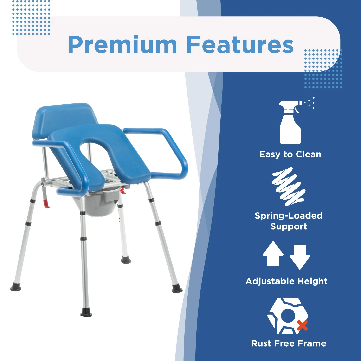 Journey SoftSecure Uplift Toilet Assist Commode – Safer Transfers - Image 5