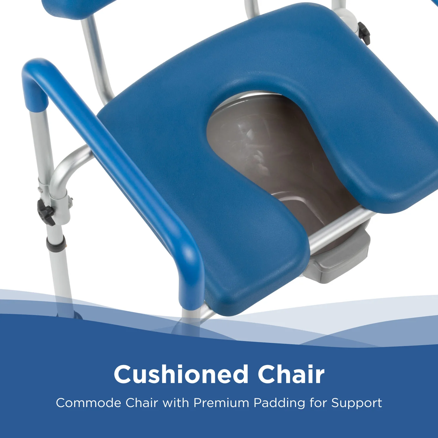 Journey SoftSecure 3-in-1 Commode Chair with Microban Protection - Image 5