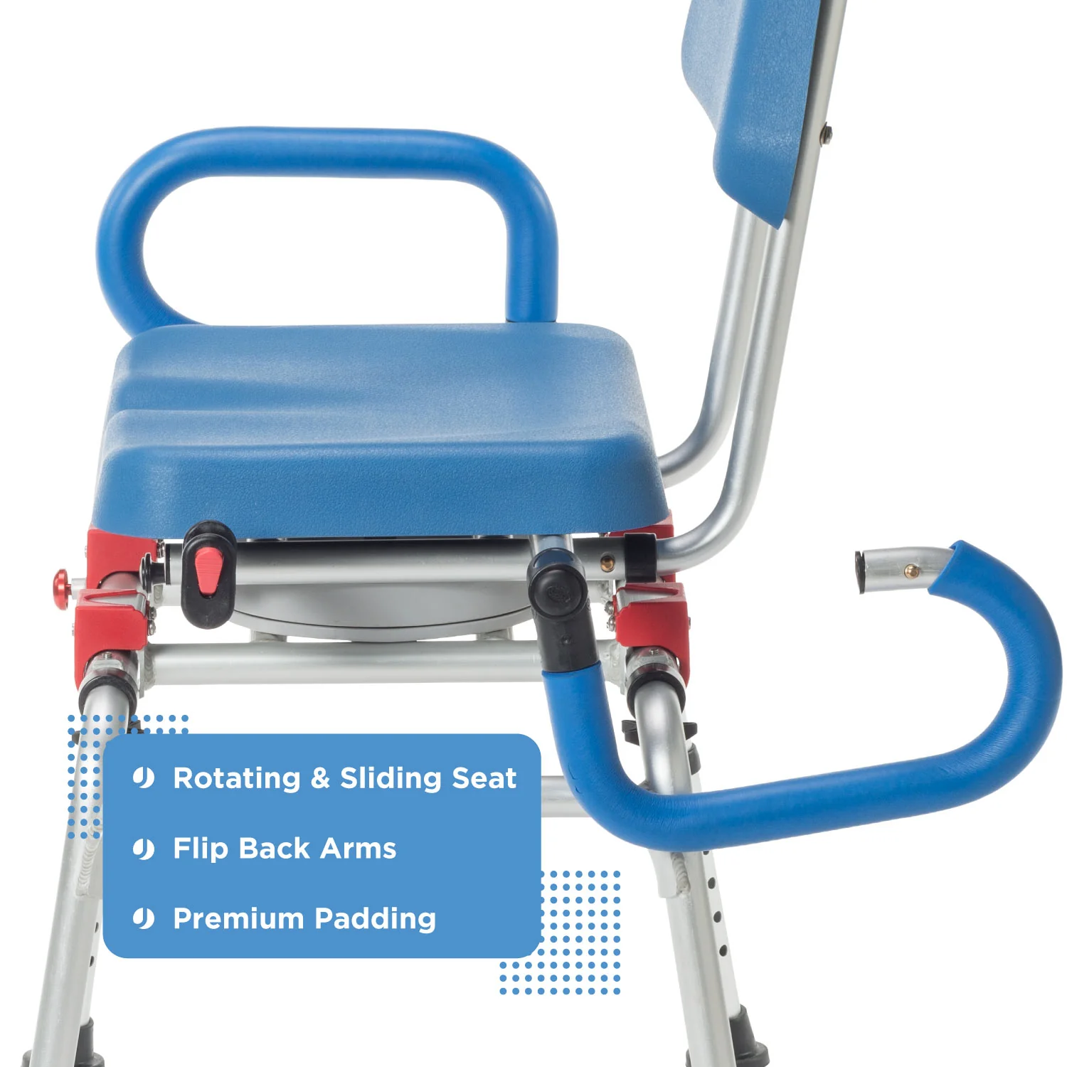 Journey SoftSecure Bath Transfer Bench – Rotating & Safe - Image 7
