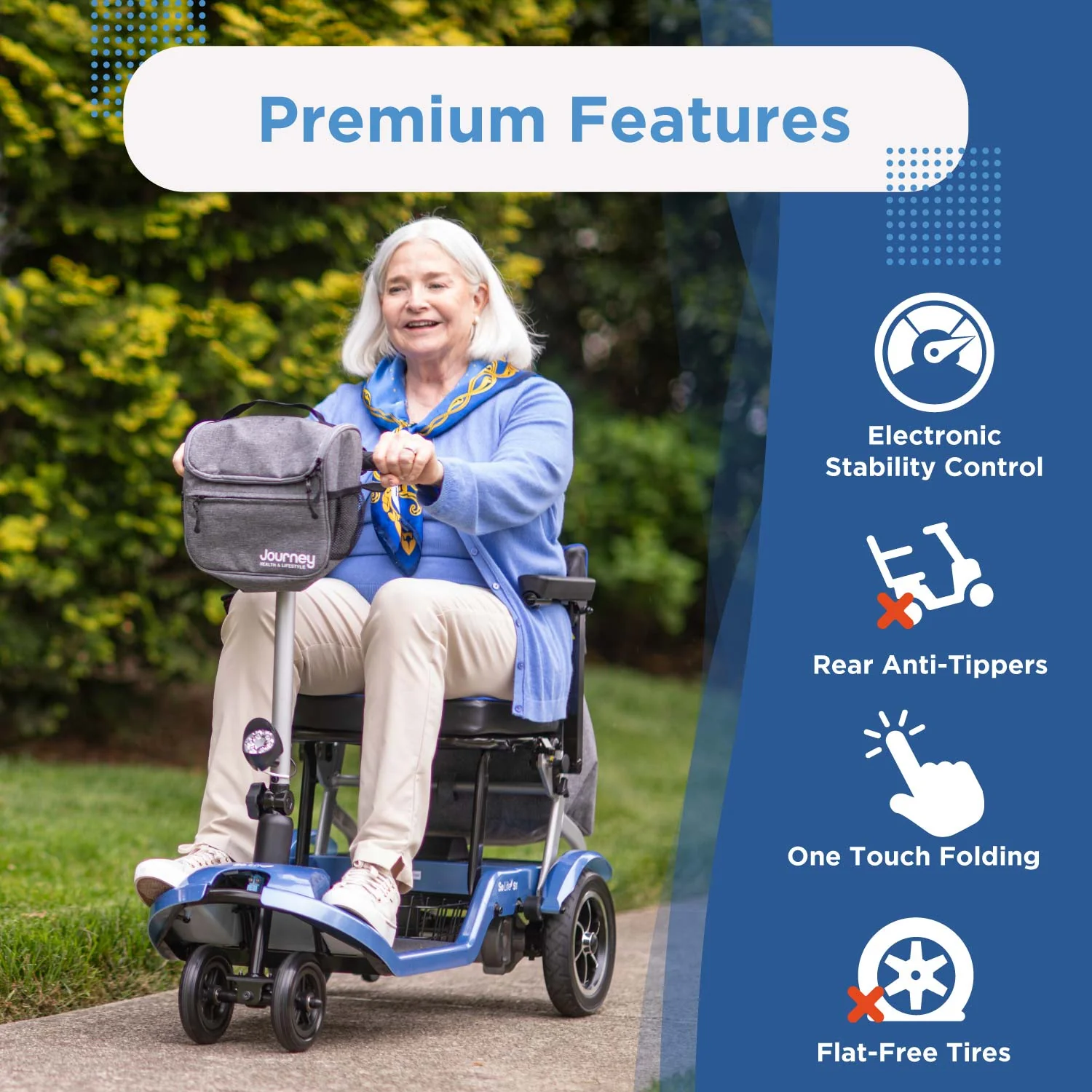 Journey So Lite® Folding Power Scooter - Image 3