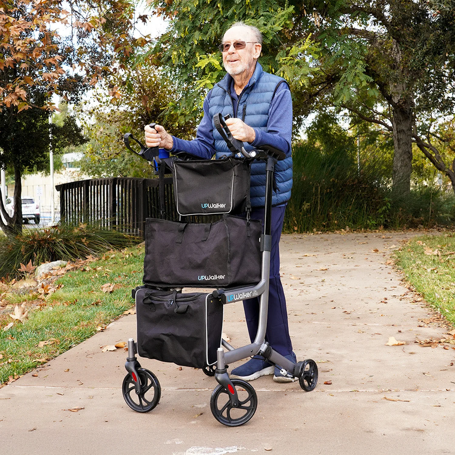 Journey UPWalker EZ Lite – Lightweight Folding Rollator for Seniors - Image 7