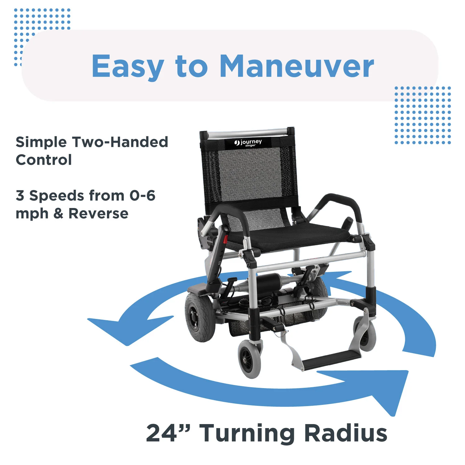 Journey Zinger® Folding Power Chair - Image 3