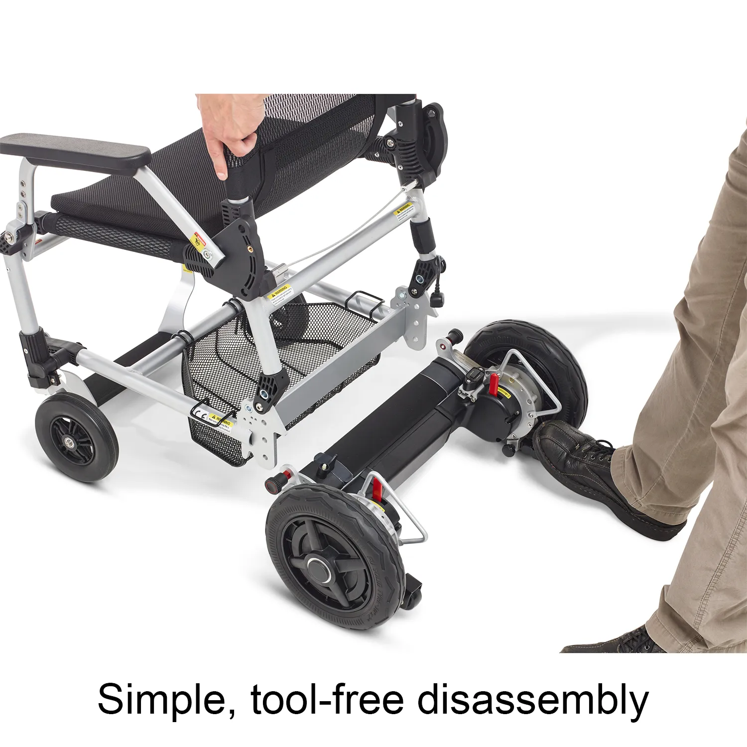 Journey Zoomer® Lightweight Folding Power Chair - Image 13